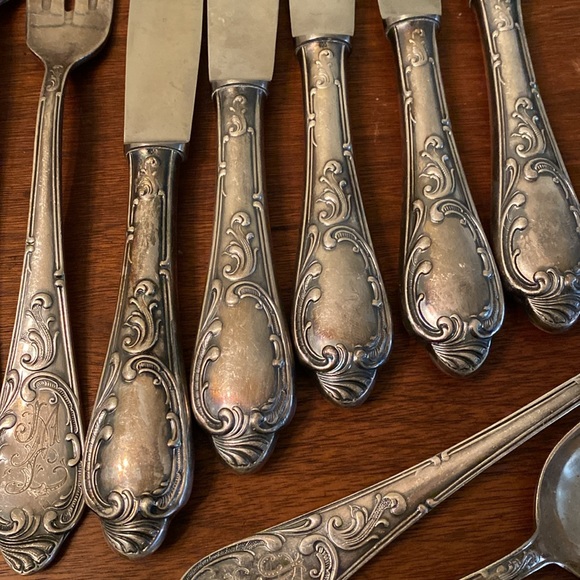Fritz Voos Germany Silver Plate Flatware - Picture 2 of 5